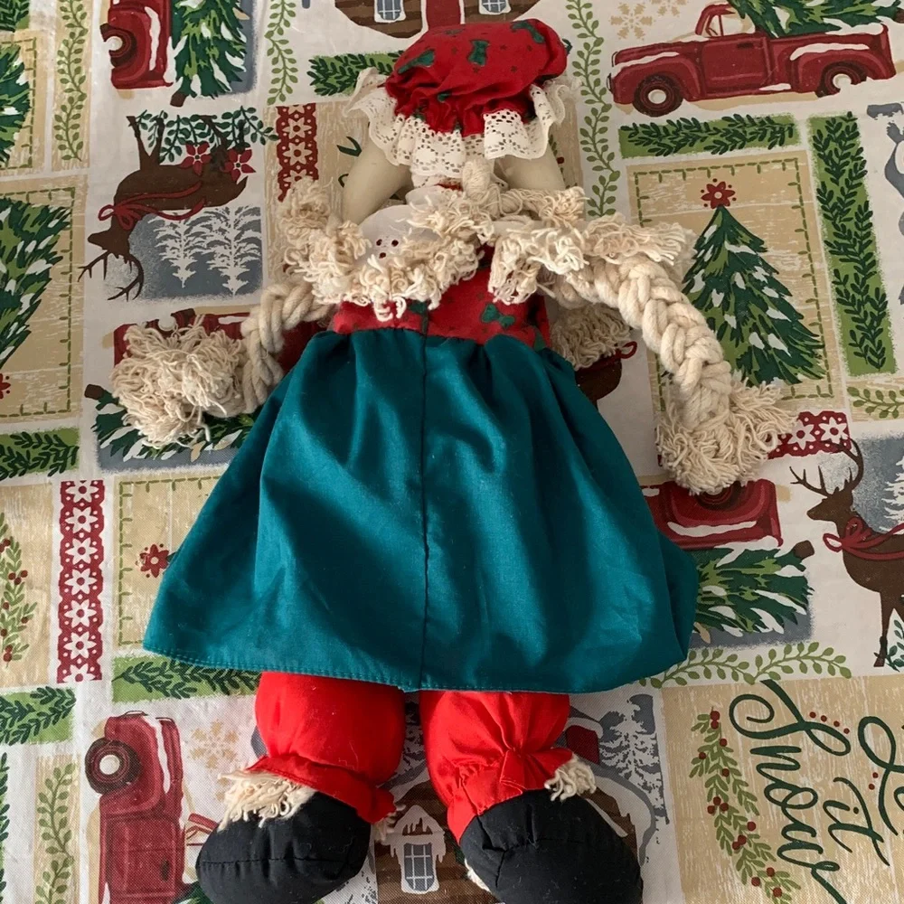 House of Lloyd Grannie Flo Bunny Holiday Decor Vintage 1996